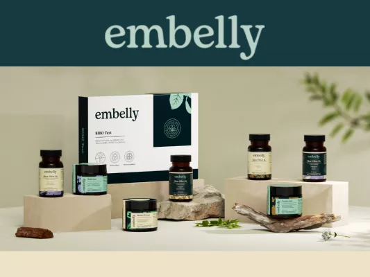 Eine Auswahl von Produkten von Embelly. 