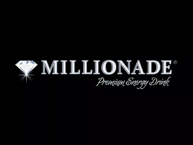 Das Logo von Millionade: ein glänzender Diamant, daneben der Schriftzug 